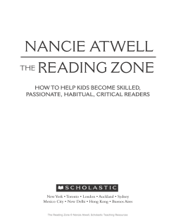 how to help kids become skilled, passionate, habitual, critical readers