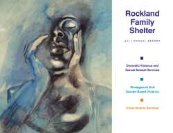 Annual Report - Rockland Family Shelter