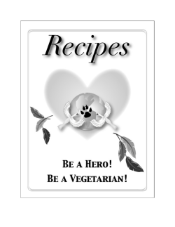 FREE 70 page vegan recipe book