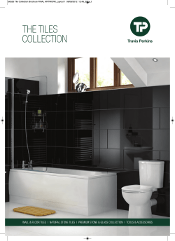 Tile Collection Brochure - Travis Perkins