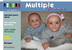 Multiple party ideas Win with the Spookles ADD/ADHD Workshop