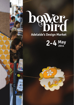 Download Booklet (5.5Mb) - Bowerbird Bazaar