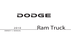 2010 Dodge Ram Truck Owners guide