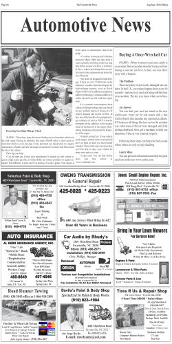 Section B - The Fayetteville Press Newspaper