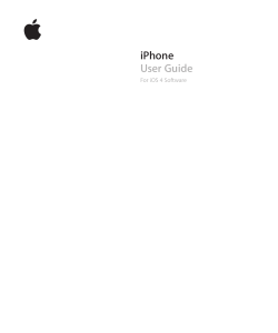 iPhone User Guide - Fred Rutting