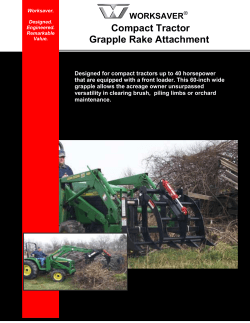 Compact Tractor Grapple Rake Attachment - Edney Distributing Co