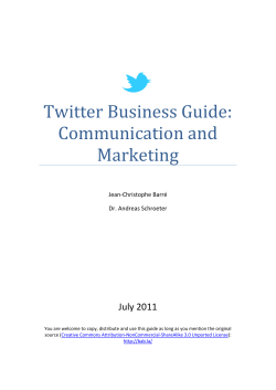 Twitter Business Guide: Communication and Marketing - bab.la blog