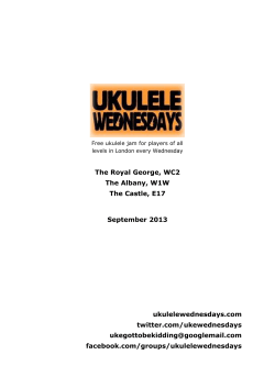 Ukulele-wednesdays-songbook-v2 - The Sum of the Parts (music)