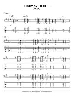 AC DC-Highway To Hell - Chicago Guitar Lessons.