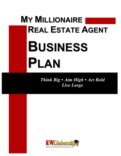 My MREA Business Plan v3.2.pdf - Keller Williams Realty