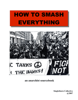 HOW TO SMASH EVERYTHING - zinelibrary.info
