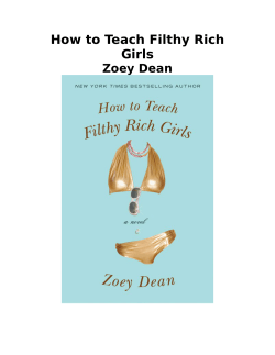 How to Teach Filthy Rich Girls - Heartlands English Department