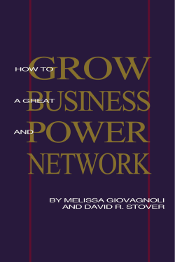 How to Grow a Great Business Book with cover.indd - Networlding