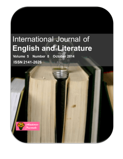 Download E-book (PDF) - Academic Journals