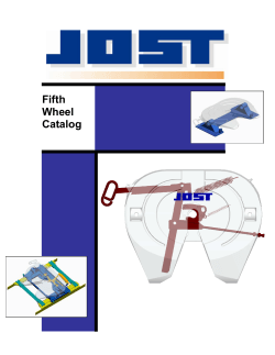 Jost Fifth Wheel Catalog - Pioneer Heavy Duty Parts