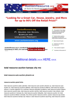 total resource auction kansas city mo - Constant Contact
