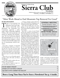 Current newsletter in pdf format. - Suwannee – St. Johns Group