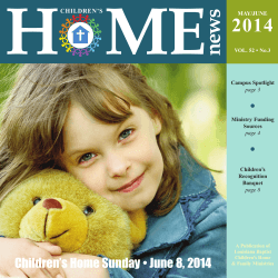 may june 2014 - Louisiana Baptist Childrens Home