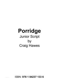 Porridge Script - Musicline