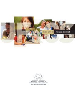 2011-2012 Annual Report - Jewish Family Childrens Service of