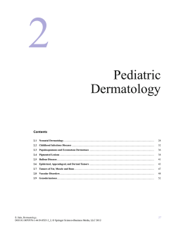 Pediatric Dermatology - Springer