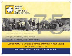 2011 - 2012 Board of Directors - Jewish Family Childrens Service