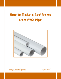 PVC Pipe Bed Instructions - Frugal Home DIY