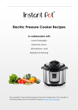 Instant Pot Electric Pressure Cooker Recipes - 123Greetings Store