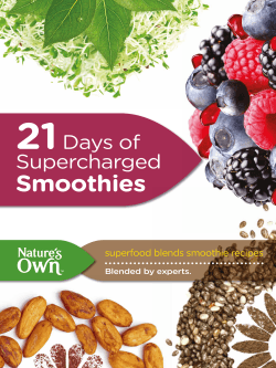 Natures Own Superfood Blends Berry