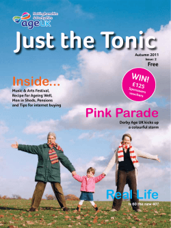 Real Life Inside... Pink Parade - Age UK