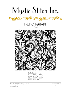 FRENCH GRAPH - NFP-152 - Mystic Stitch