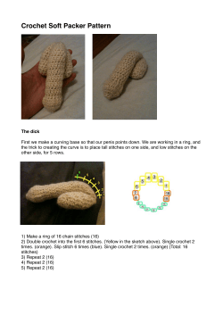 Crochet Soft Packer Pattern - Andie