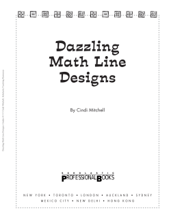 Dazzling Math Line Designs - cbolding