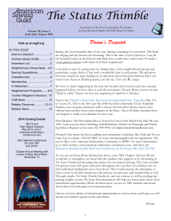 a sample issue. - American Sewing Guild | Fort Lauderdale Chapter