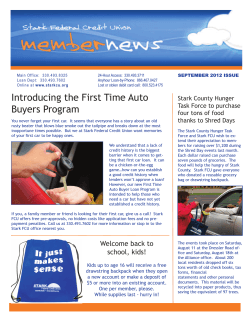 Introducing the First Time Auto Buyers Program - Stark Federal