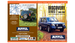 Land Rover Discovery Series 2 - Rimmer Brothers