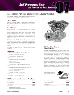 SS® ENGINES FOR 1986-03 SPORTSTER® BUELL - Zodiac