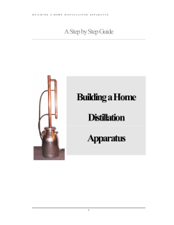Building a Home Distillation Apparatus - Erowid