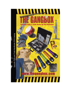 Welder / pipefitter tools - The Gangbox