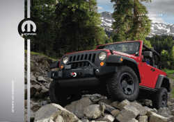 2013 Jeep Wrangler PDF Download