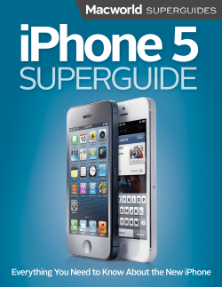 iPhone 5 Superguide - Macworld