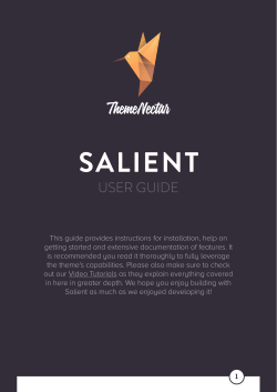 SALIENT - ThemeNectar