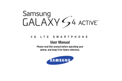 Samsung Galaxy S4 Active Manual - CompareCellular.com