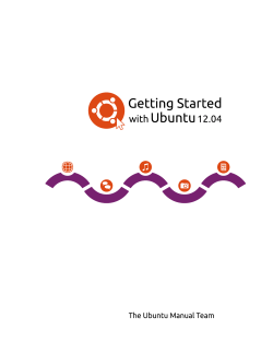 Getting Started with Ubuntu 12.04. pdf - Ubuntu Manual