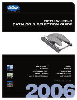 Holland Fifth Wheel Catalog - AA Wheel Truck Supply, Inc!