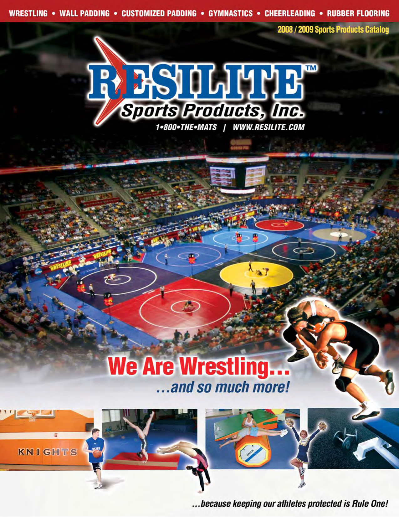 View The Resilite Wrestling Mat Catalog Tw Promotions Inc