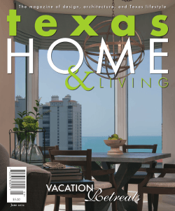 Texas Home Living • May/June 2012 - Patti Allen Interiors