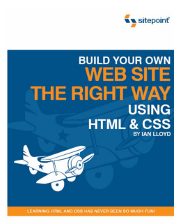 Build Your Own Web Site The Right Way Using HTML - Course Stuff
