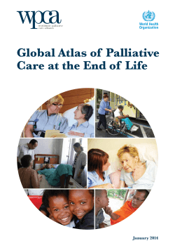 Global Atlas of Palliative Care at the End of Life - World Health