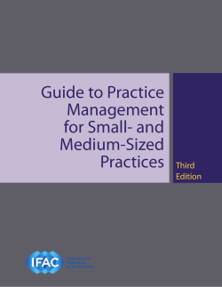 Guide to Practice Management for Small- and Medium-Sized - IFAC